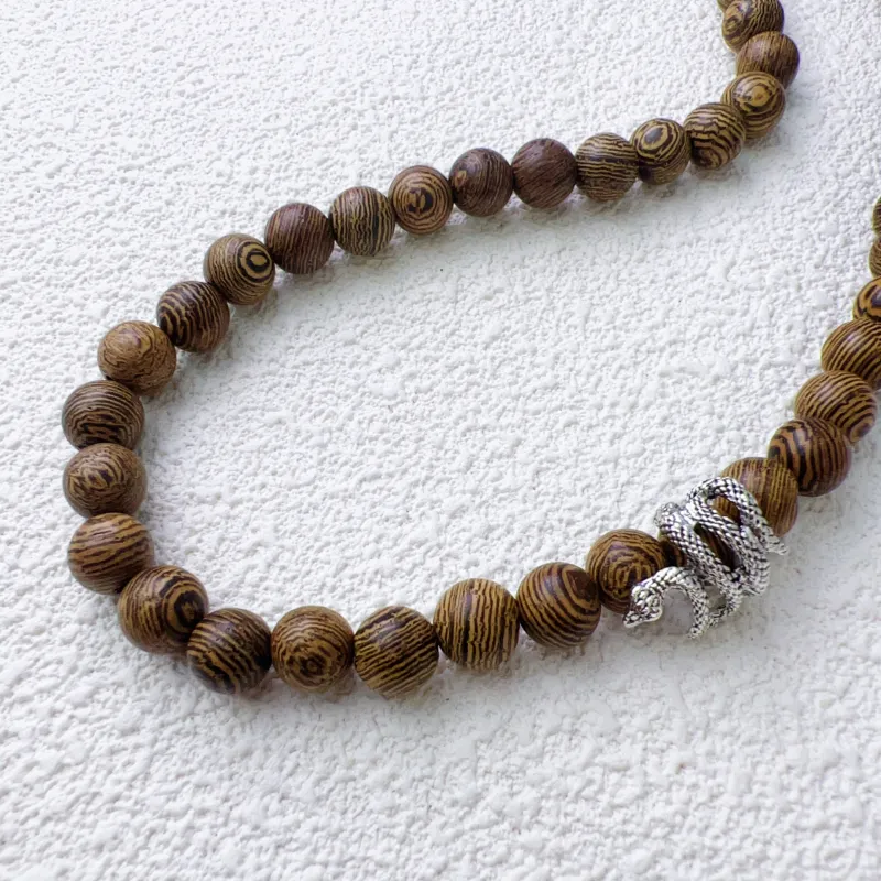 JUANLAN Redwood Wooden Bracelets Unisex-8