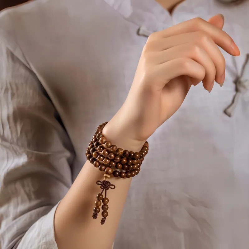 JUANLAN Sandalwood Bracelets Unisex-17