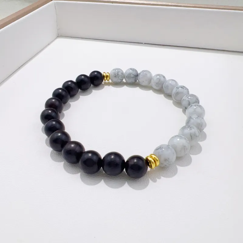 JUANLAN Wooden Bracelets Unisex-3