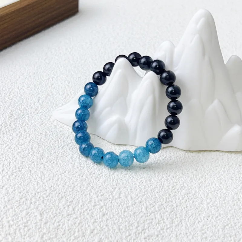 JUANLAN Ebony Wooden Bracelets Unisex-8