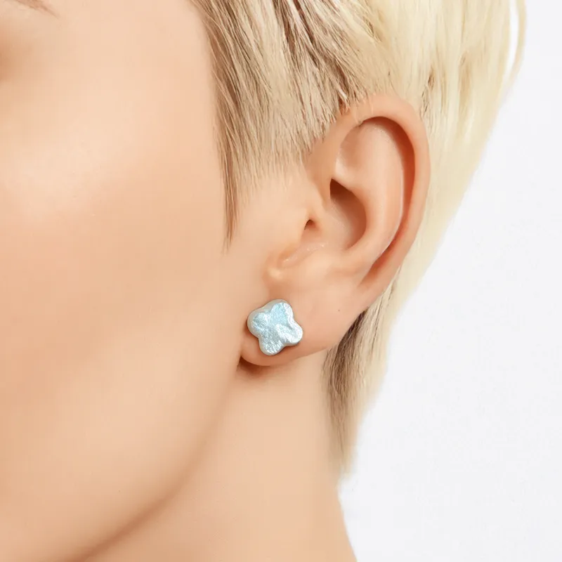 LAPTITE Pearl S925 Sterling Silver Stud Hypoallergenic Earrings Women's-5