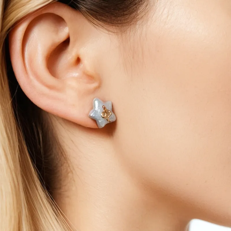 LAPTITE Pearl S925 Sterling Silver Stud Hypoallergenic Earrings Women's-3