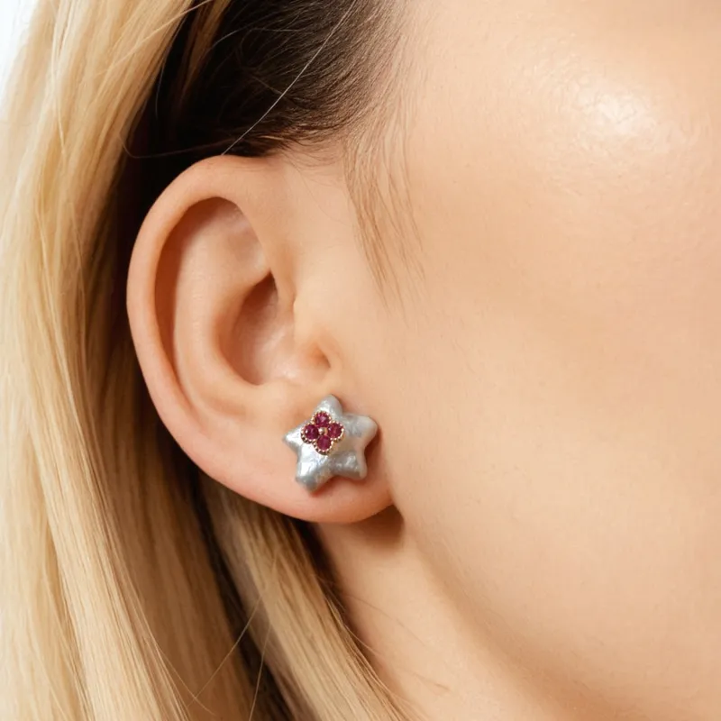LAPTITE Freshwater Pearl S925 Sterling Silver Stud Hypoallergenic Earrings Women's-3
