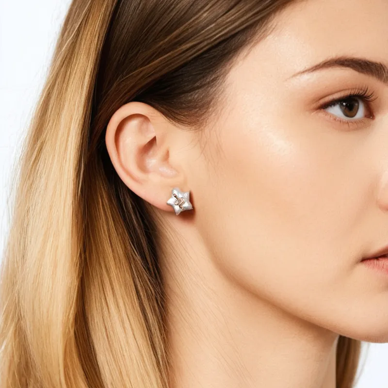 LAPTITE Pearl S925 Sterling Silver Stud Hypoallergenic Earrings Women's-2