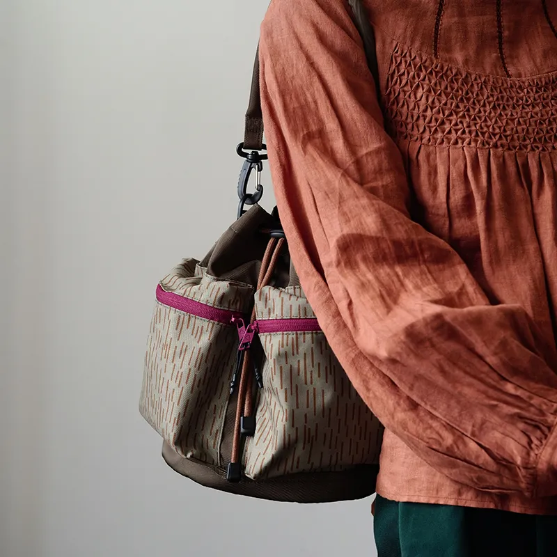 The HOUSE Yimazato Fabric Bucket Bags Shoulder Bags Regular Unisex Multicolor-4