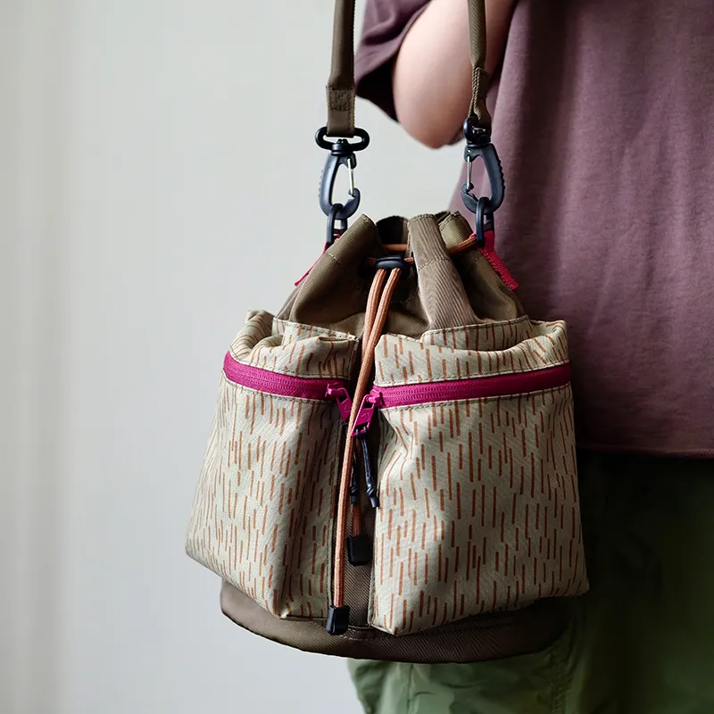 The HOUSE Yimazato Fabric Bucket Bags Shoulder Bags Regular Unisex Multicolor-2