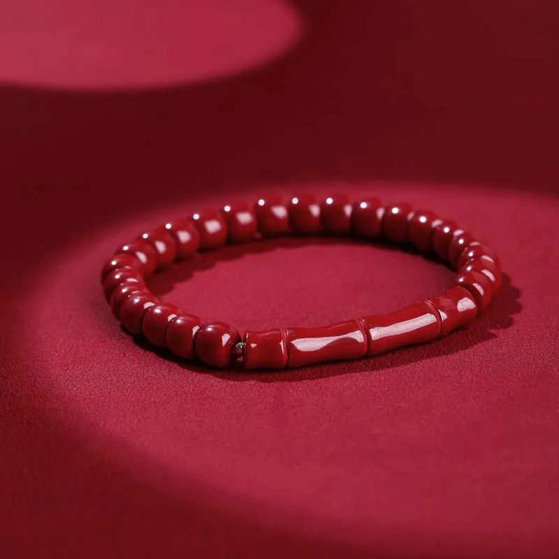 YANXIANGYUAN Cinnabar Bracelets Unisex-1