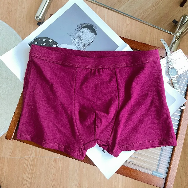 Lan Miao Underpants Men's 3 Pack Purple-1