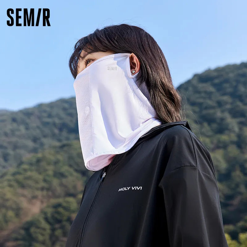 SEM/R Polyester, Acrylic, Nylon, Sheep's Wool Sun Protection Masks Unisex-9