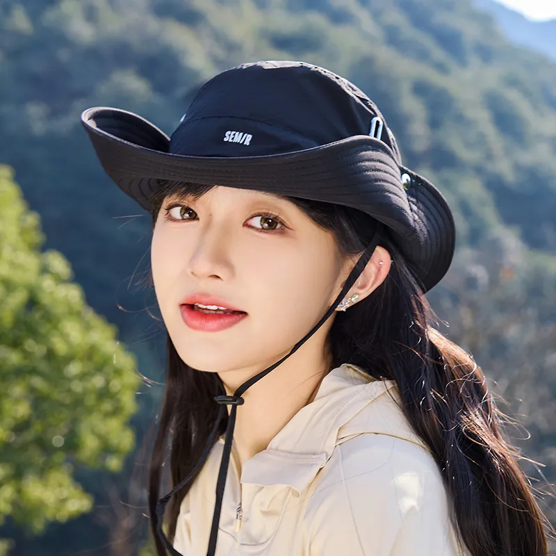 SEM/R Polyester Bucket Hats Women's-4