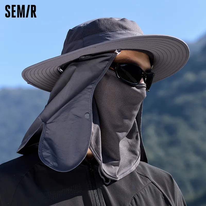 SEM/R Polyester Sun Protection Hats Unisex-6