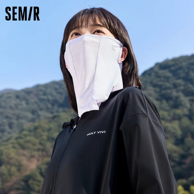 SEM/R Polyester, Acrylic, Nylon, Sheep's Wool Sun Protection Masks Unisex-8