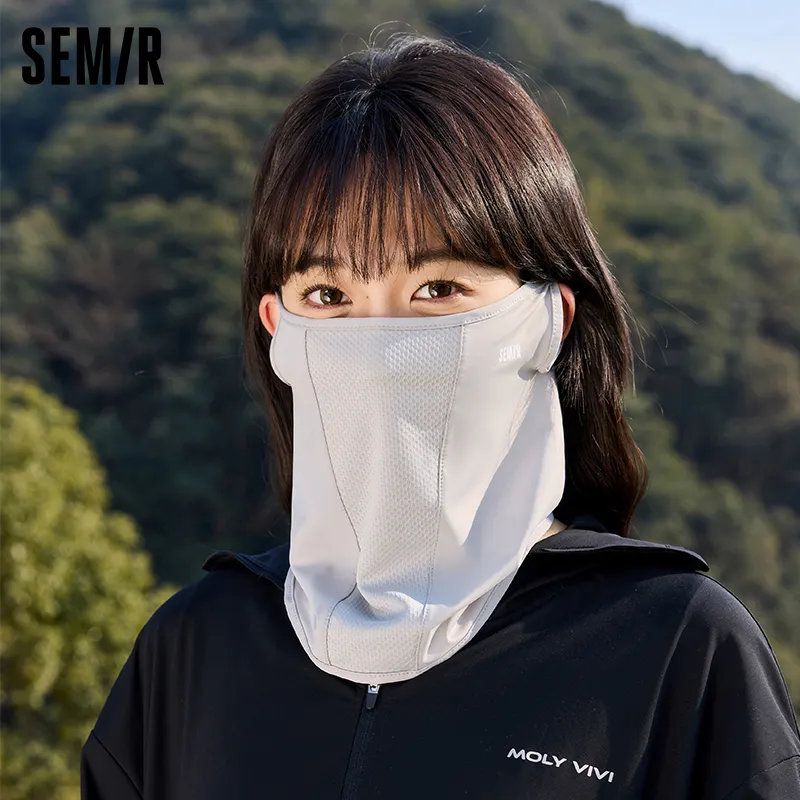 SEM/R Polyester, Acrylic, Nylon, Sheep's Wool Sun Protection Masks Unisex-5