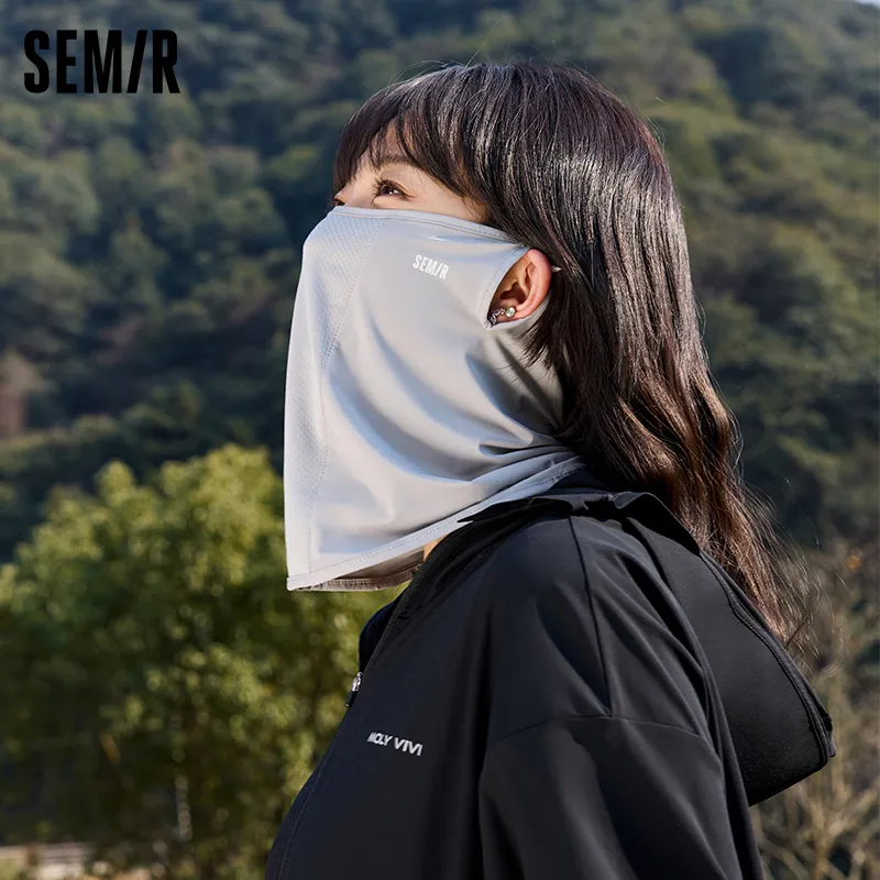 SEM/R Polyester, Acrylic, Nylon, Sheep's Wool Sun Protection Masks Unisex-6