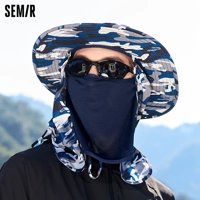 SEM/R Polyester Sun Protection Hats Unisex-10