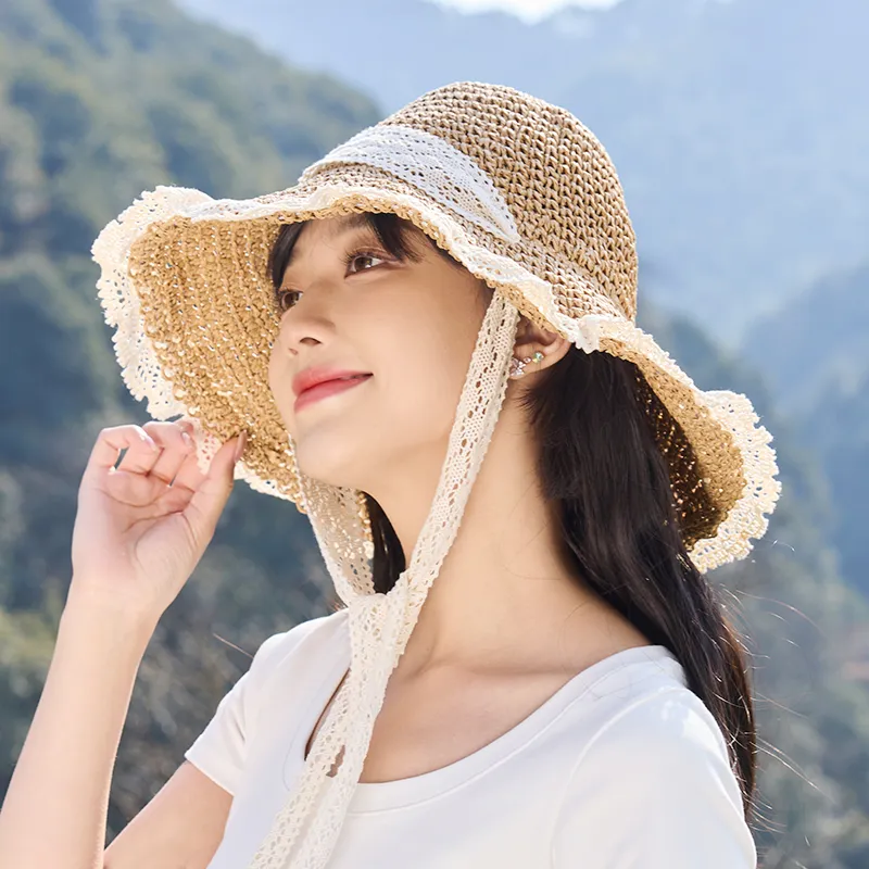 SEM/R Cellulose Material Sun Protection Hats Women's-1