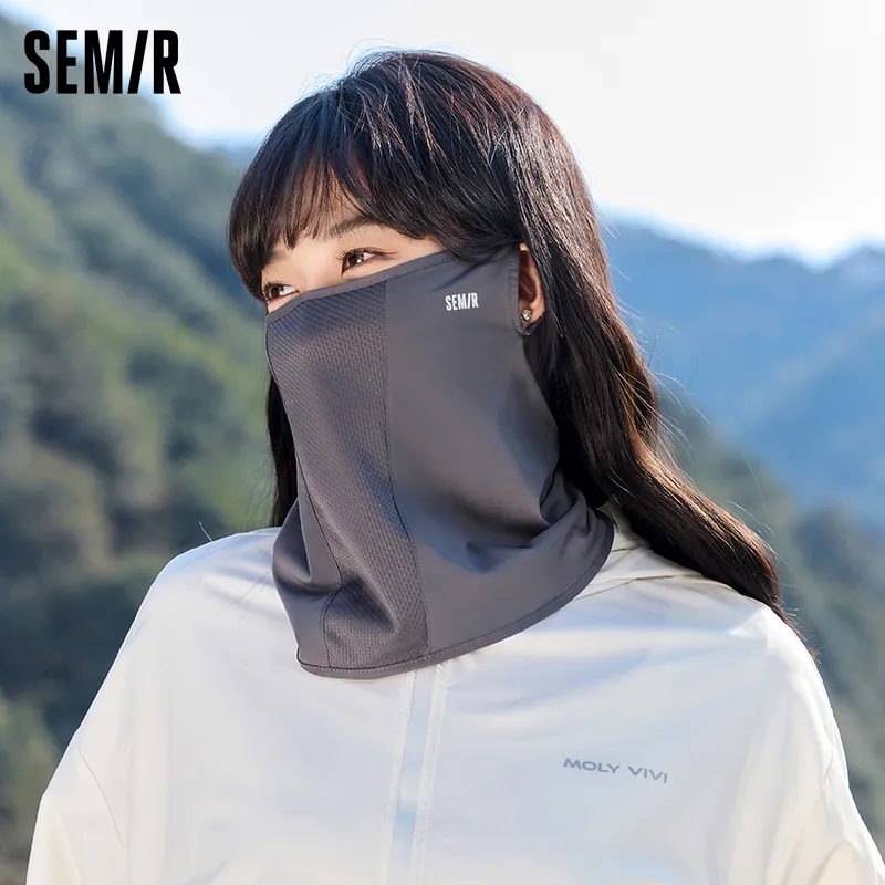 SEM/R Polyester, Acrylic, Nylon, Sheep's Wool Sun Protection Masks Unisex-3
