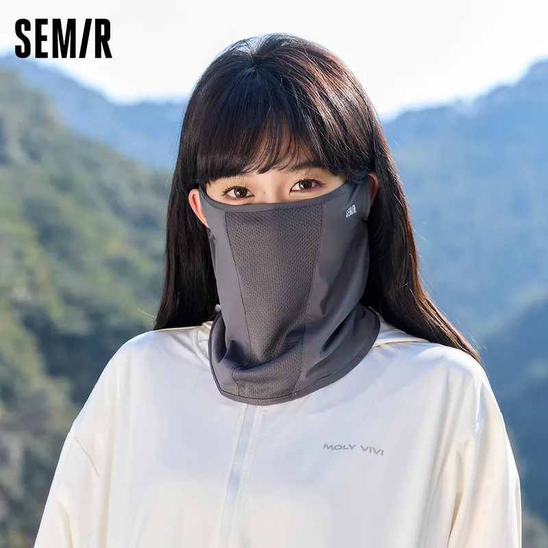 SEM/R Polyester, Acrylic, Nylon, Sheep's Wool Sun Protection Masks Unisex-2