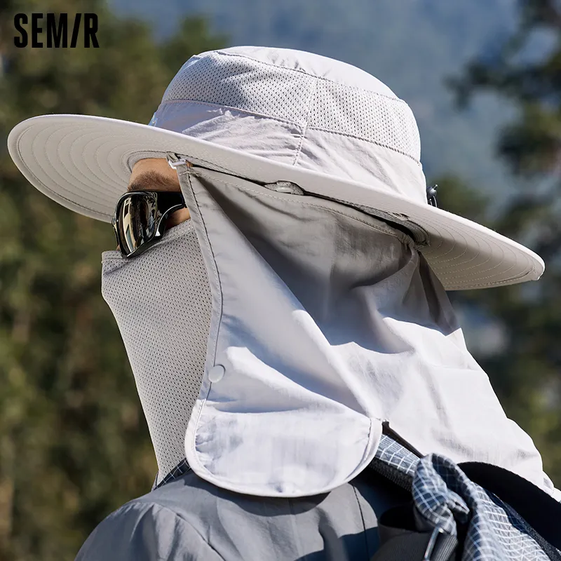 SEM/R Polyester Sun Protection Hats Unisex-19
