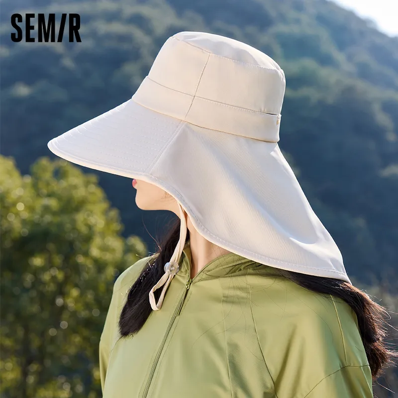 SEM/R Polyester Sun Protection Hats Unisex-2