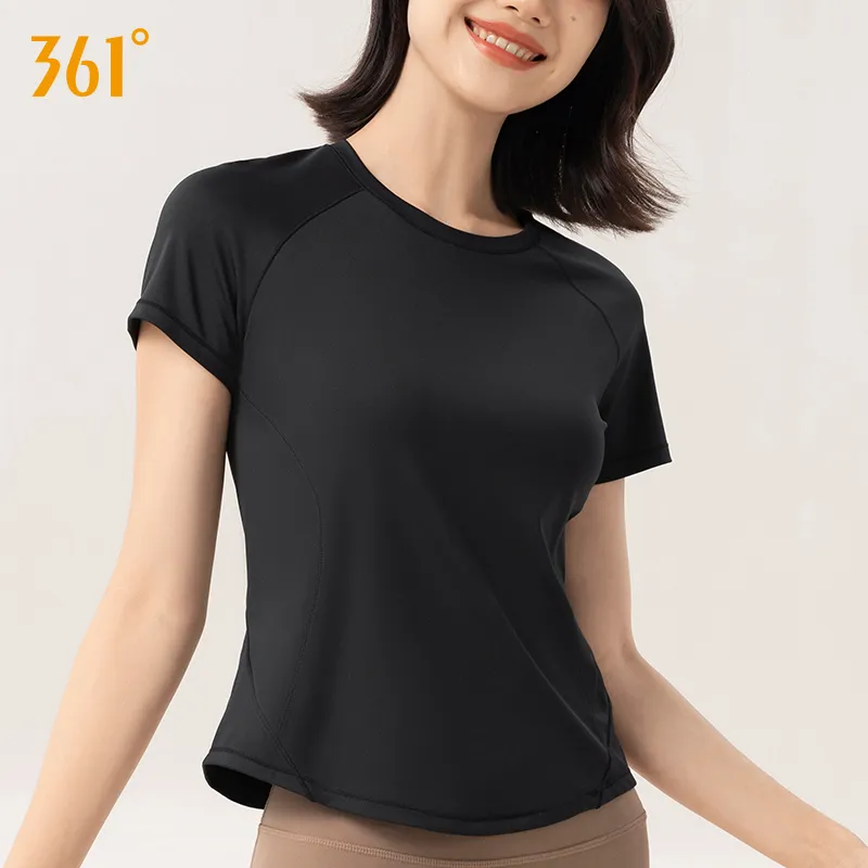 361° Yoga T Shirt Women's Black-1