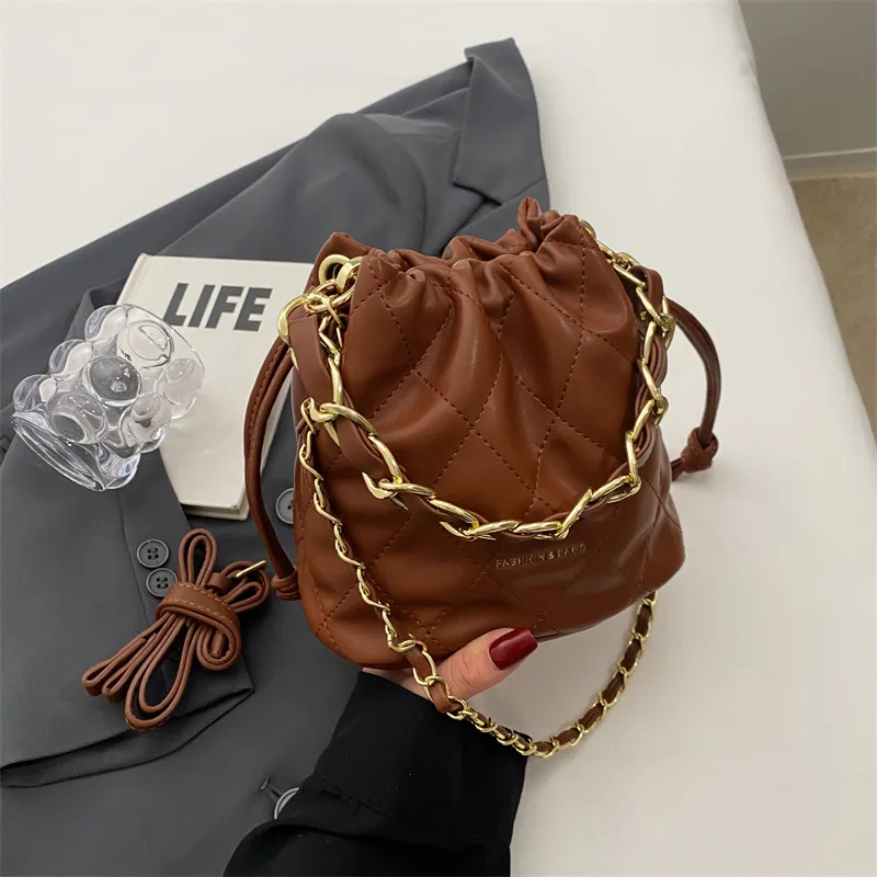 Yalu PU Bucket Bag, Shoulder Bag Women's Multicolor-2