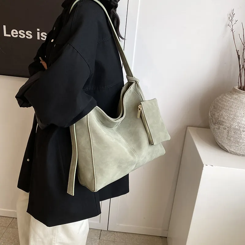 Yalu PU Tote Crossbody Bag Regular Women's Multicolor-3