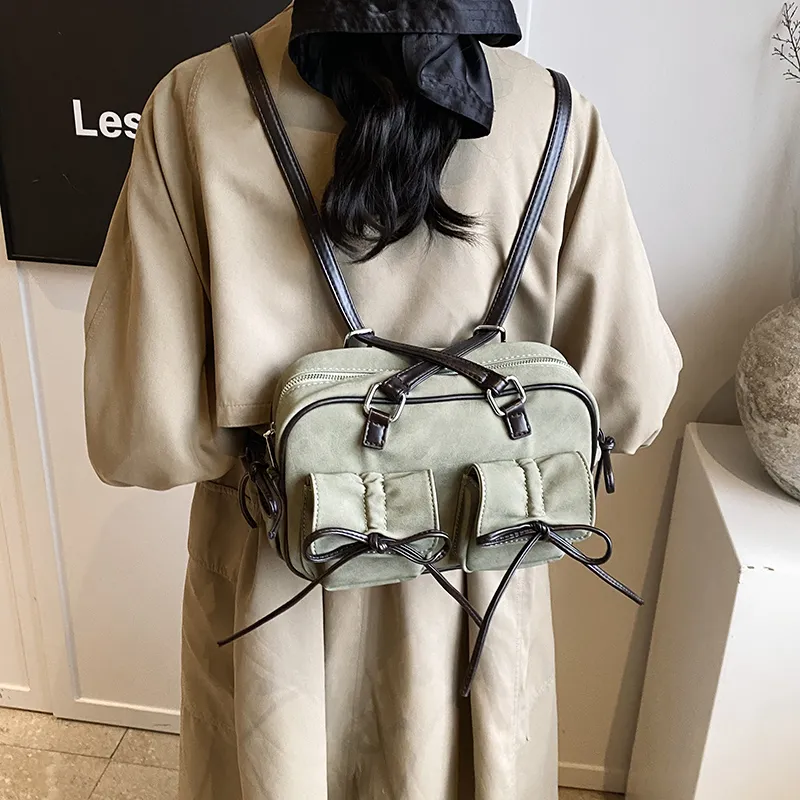 Yalu PU With Matte Shoulder Bag Women's Multicolor-9