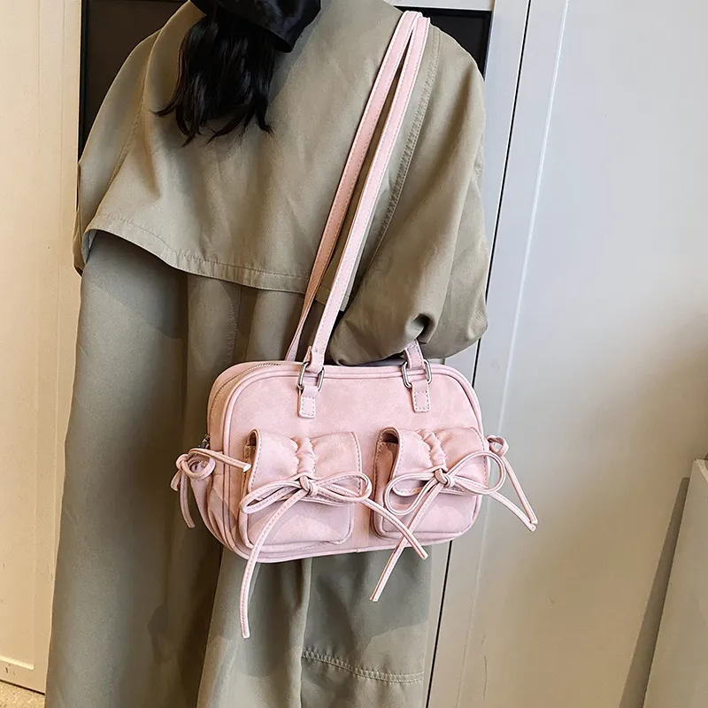Yalu PU With Matte Shoulder Bag Women's Multicolor-14