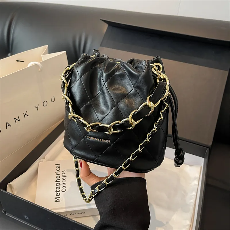 Yalu PU Bucket Bag, Shoulder Bag Women's Multicolor-7