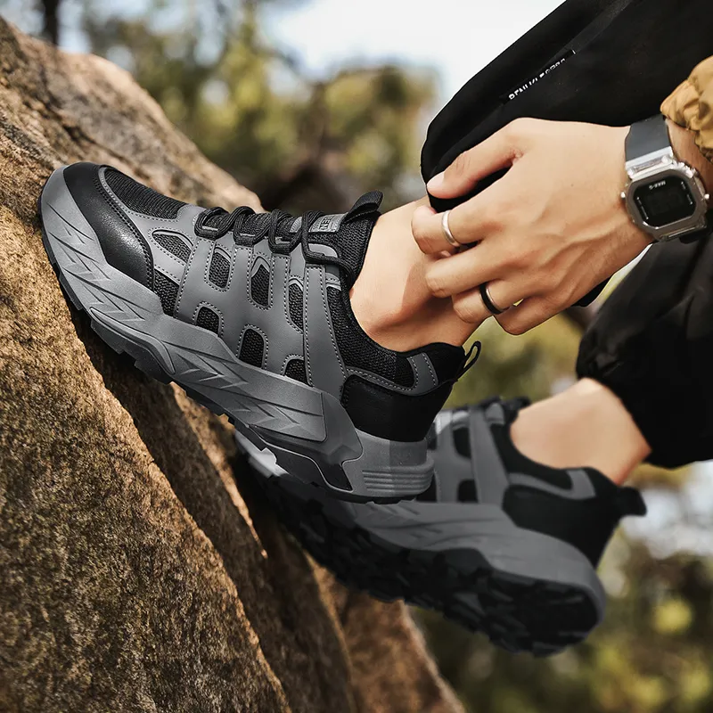 RENBEN Anti-Slip And Wear-Resistant Height Increasing Cushioning Low-Top Casual Shoes Men's-12
