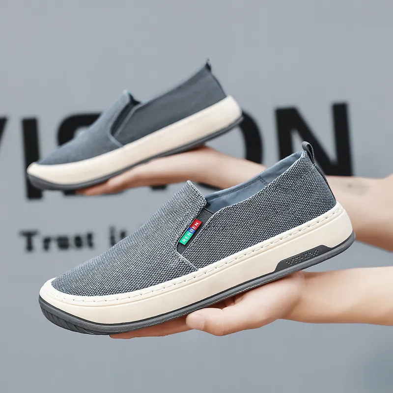 RENBEN Slip Resistant, Breathable, Lightweight Low Top Casual Shoes Men's-7
