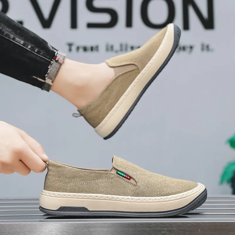 RENBEN Slip Resistant, Breathable, Lightweight Low Top Casual Shoes Men's-14