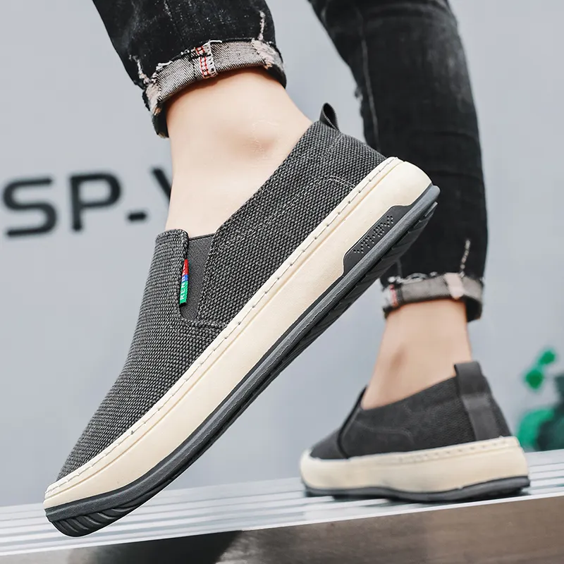 RENBEN Slip Resistant, Breathable, Lightweight Low Top Casual Shoes Men's-4