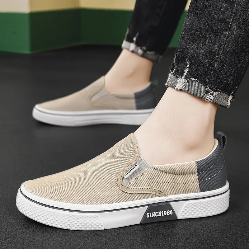 RENBEN Breathable, Lightweight, Slip Resistant Low Top Canvas Shoes Men's-11