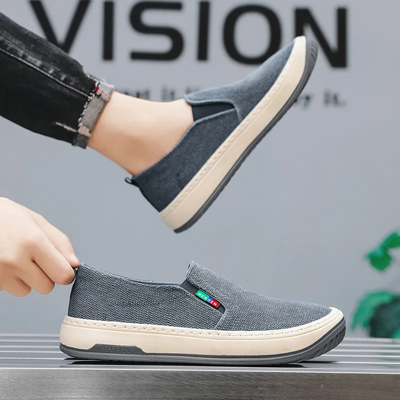 RENBEN Slip Resistant, Breathable, Lightweight Low Top Casual Shoes Men's-9