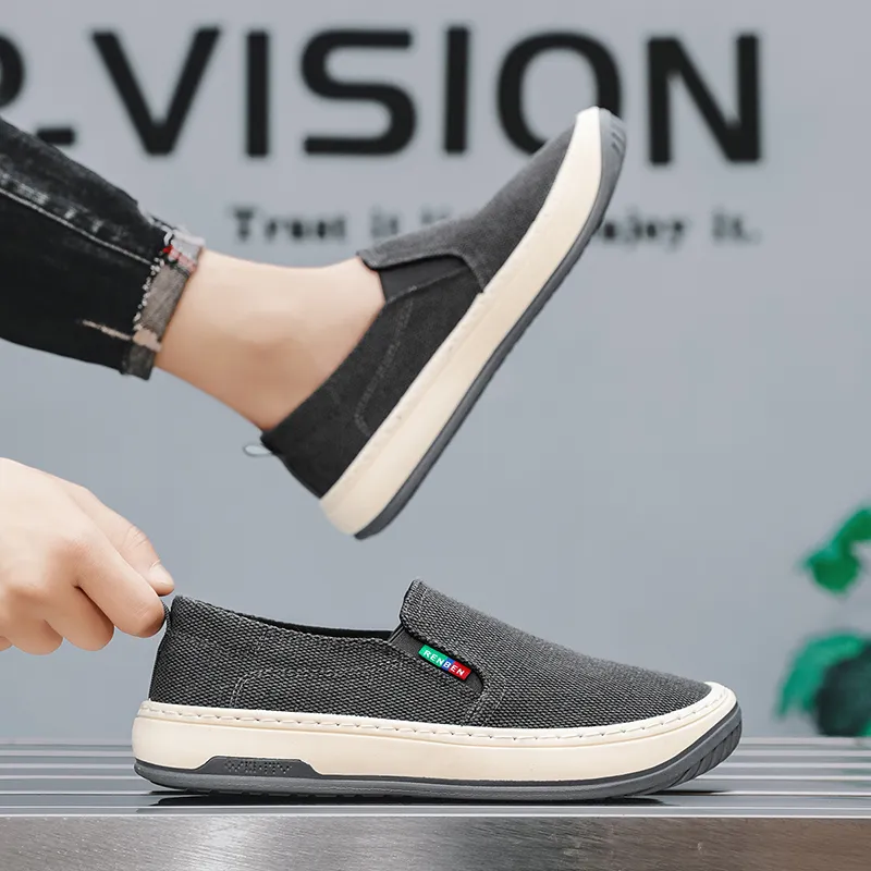 RENBEN Slip Resistant, Breathable, Lightweight Low Top Casual Shoes Men's-3