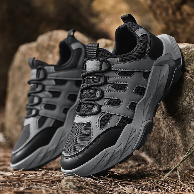 RENBEN Anti-Slip And Wear-Resistant Height Increasing Cushioning Low-Top Casual Shoes Men's-8