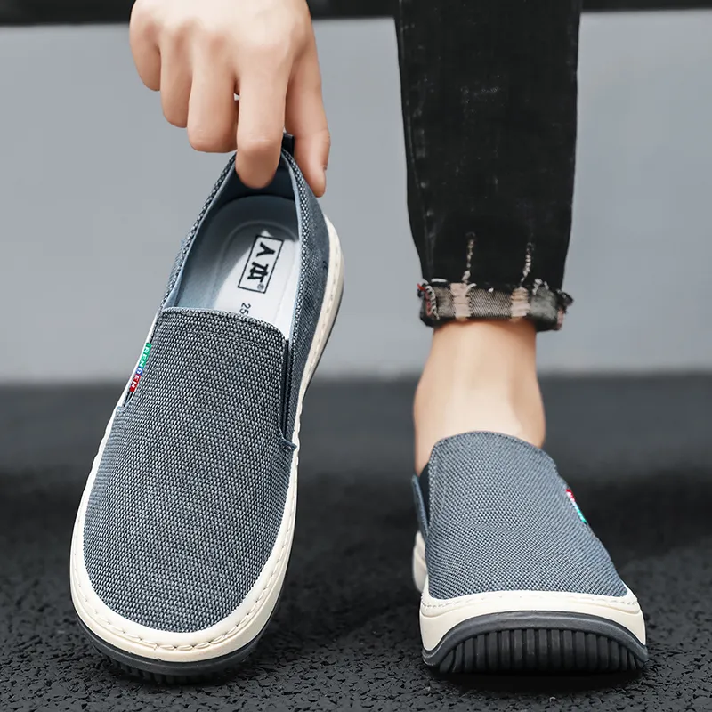 RENBEN Slip Resistant, Breathable, Lightweight Low Top Casual Shoes Men's-8