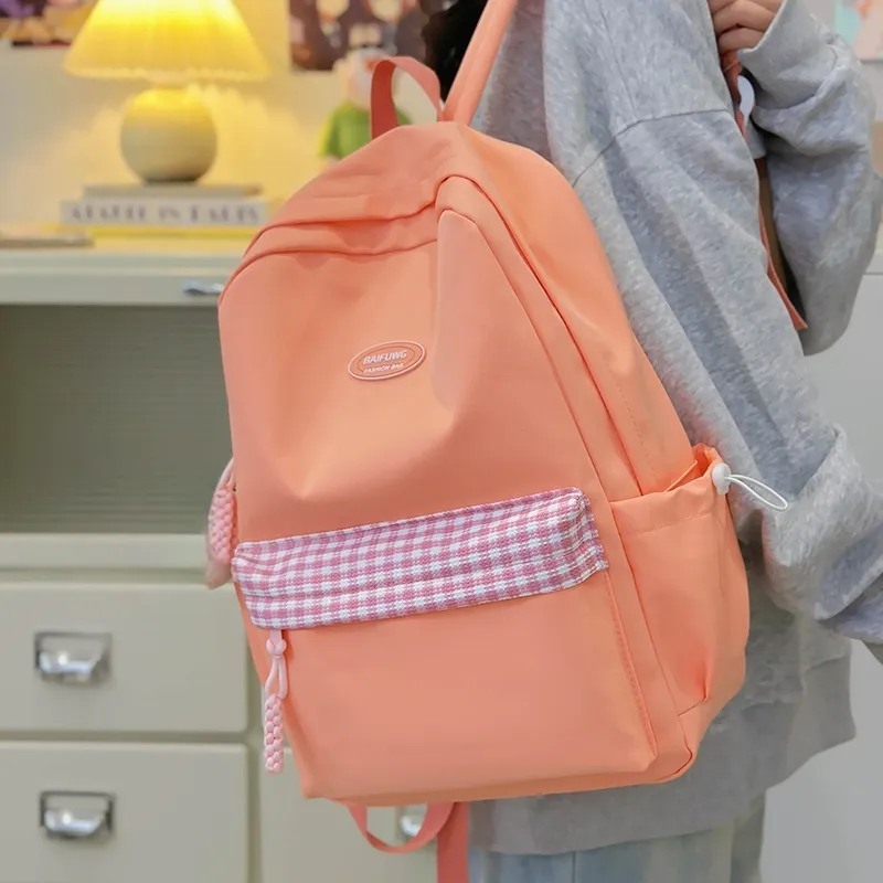 AIBAG Nylon Backpack Unisex Multicolor-21
