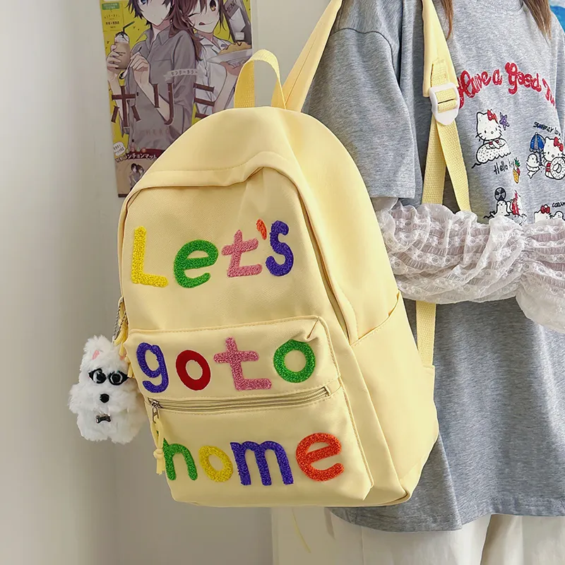 AIBAG Nylon Backpack Unisex Multicolor-11
