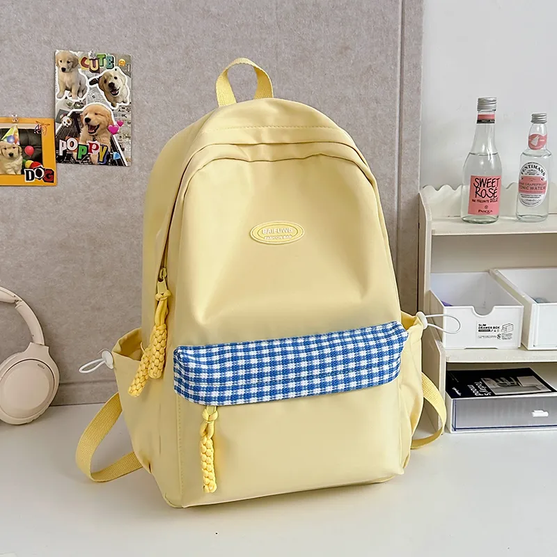 AIBAG Nylon Backpack Unisex Multicolor-10