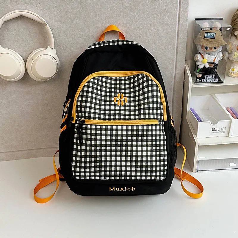 AIBAG Nylon Backpack Unisex Multicolor-5