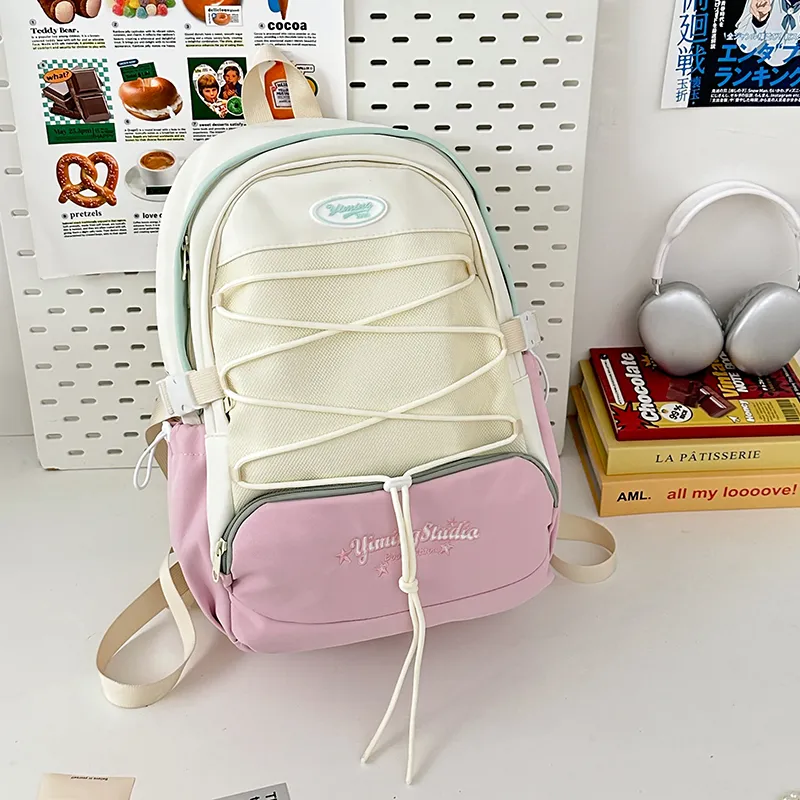AIBAG Nylon Backpack Unisex Multicolor-8