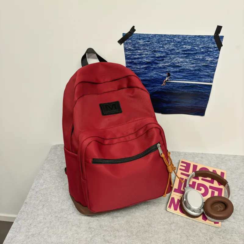 AIBAG Nylon Backpack Unisex Multicolor-9