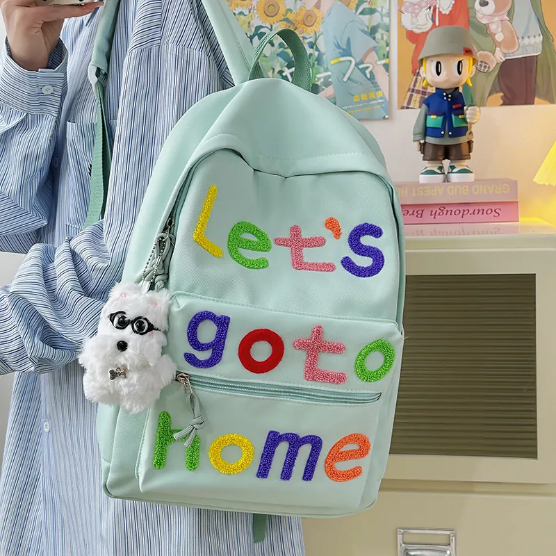 AIBAG Nylon Backpack Unisex Multicolor-18