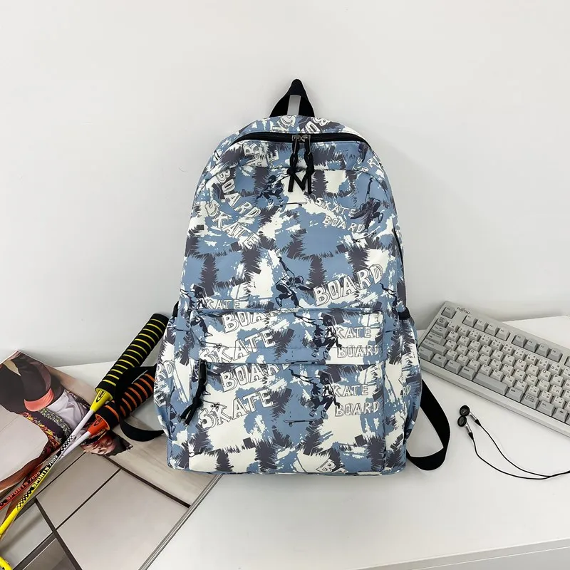 AIBAG Composite Cloth Backpack Unisex Multicolor-22