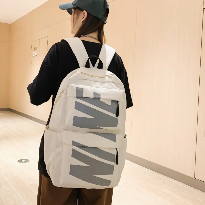 AIBAG Nylon Backpack Unisex Multicolor-10