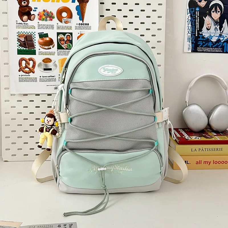 AIBAG Nylon Backpack Unisex Multicolor-1