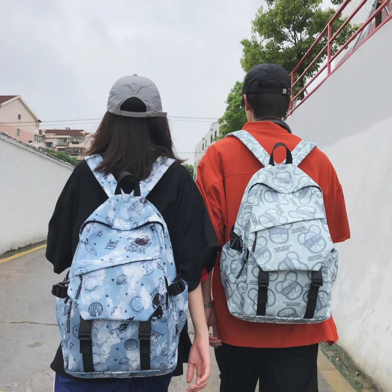 AIBAG Nylon Backpack Unisex Multicolor-27